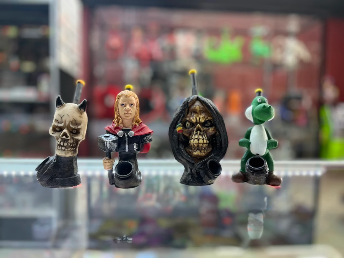 New product arrivals inside the store